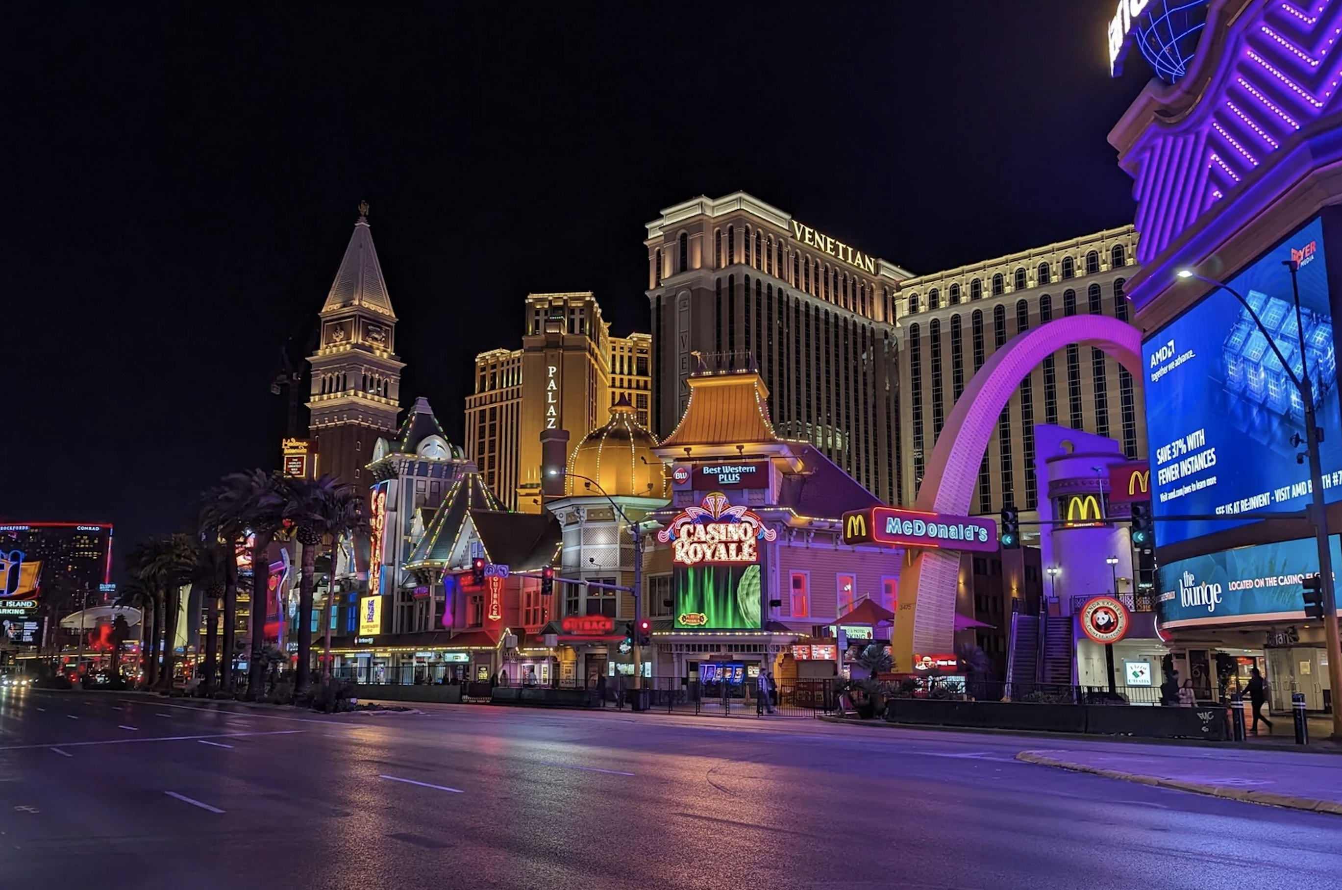 Las Vegas by Night