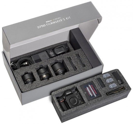 Nikon D750 filmaker kit