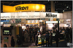 Nikon stand at PMA