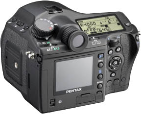 Pentax 645D (back)